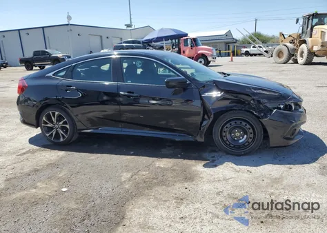 2020 Honda Civic Sport z USA, uszkodzony, nr VIN 2HGFC2F85LH503308